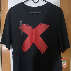 NWT 2015 Air Jordan Retro 1 Banned Black Bred T-Shirt Mens XL 842254-010